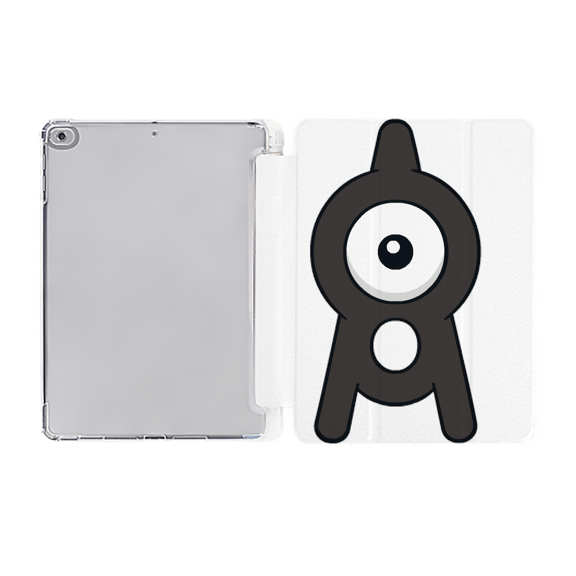 （画像用） ポケットモンスター Pokémon IPad ケース ペン収納付き 三つ折りスタンド PUレザー×シリコン 対応機種9.5/10.5/10.9インチ
